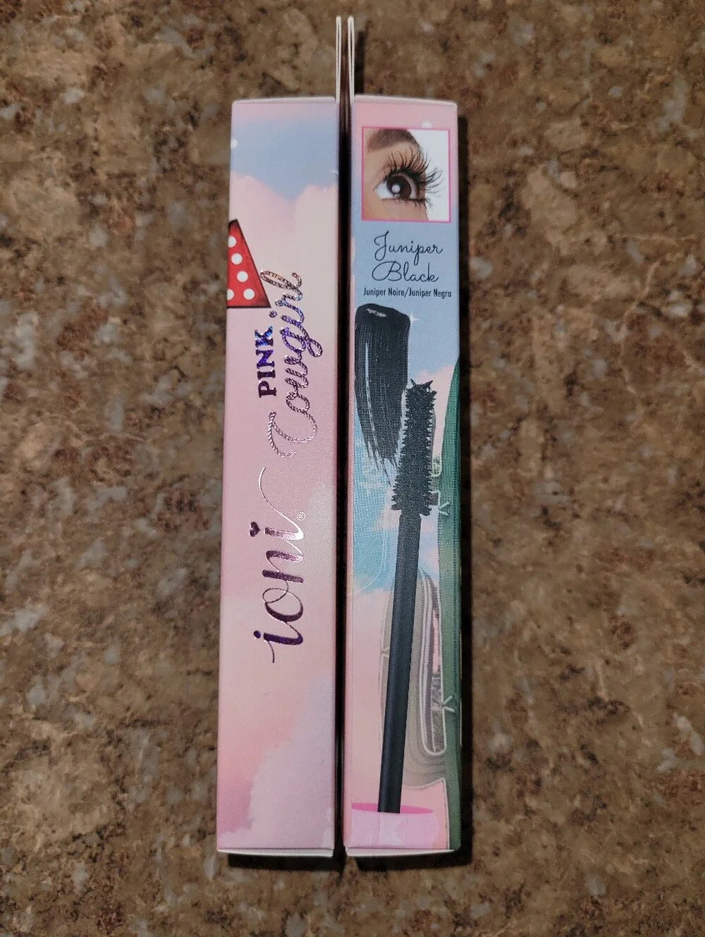 Ioni Pink Cowgirl Collection Volumizing Mascara in Juniper Black (2 piece set)